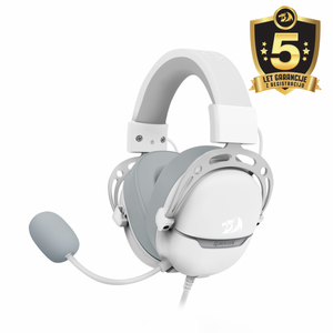 HEADSET - REDRAGON AURORA H376WG WIRED WHITE