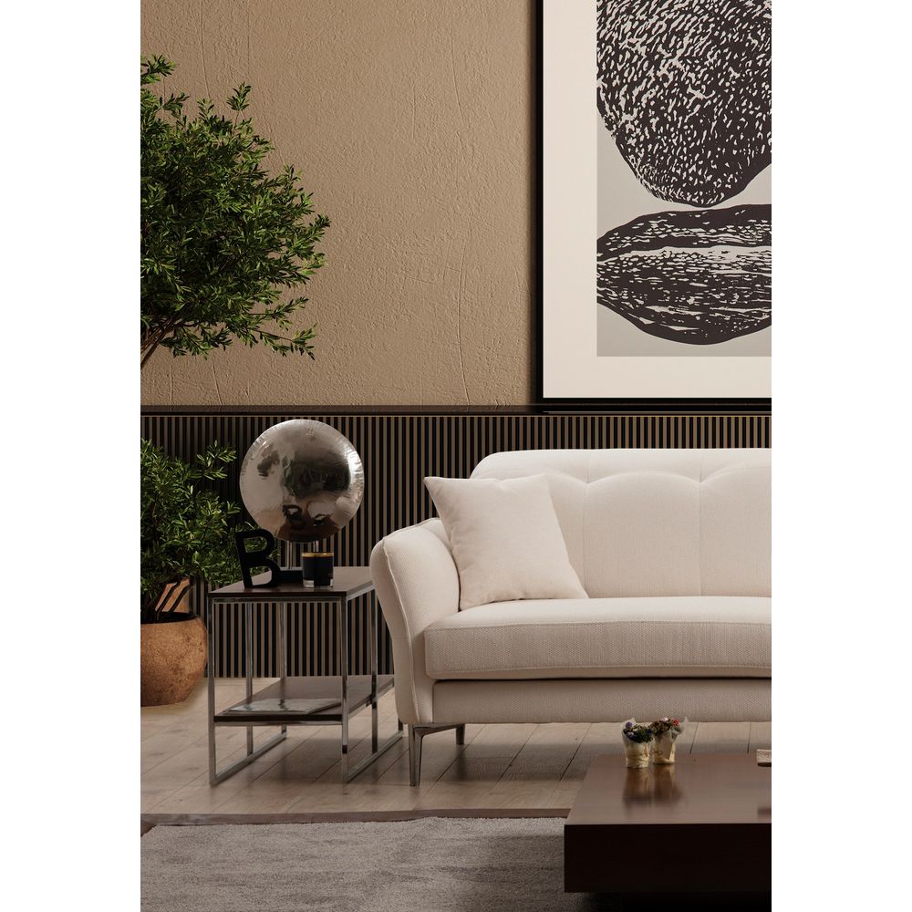 Costor White - Bijela Sofa sa 3 Mjesta slika 4