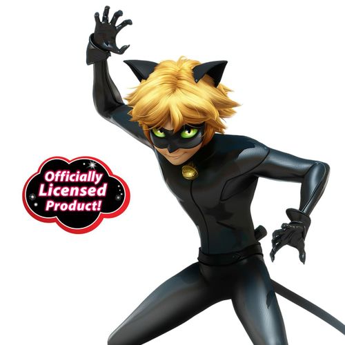 Svečana odjeća za djecu Miraculous: Tales of Ladybug & Cat Noir Transformation Set - Cat Noir, 4 dijelova, crna slika 2