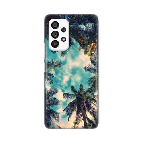 Torbica Silikonska Print Skin za Samsung A536B Galaxy A53 5G Palm tree slika 1