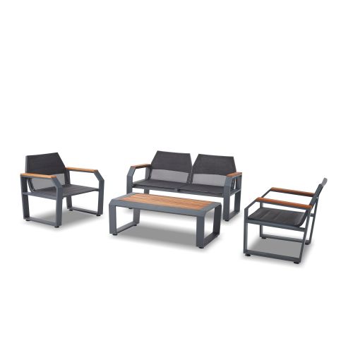 Truva - Anthracite, Black Anthracite
Black Garden Lounge Set slika 1