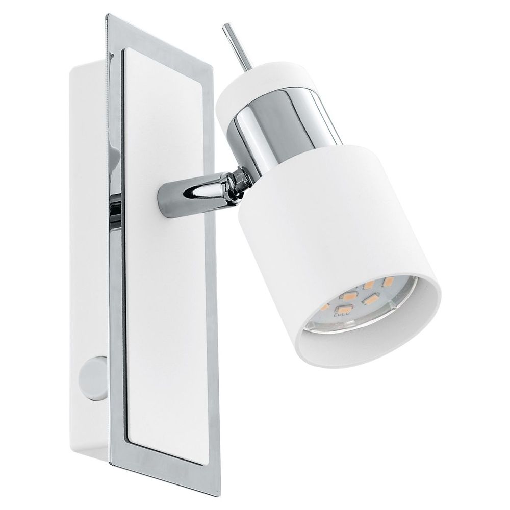 Eglo Davida reflektor/1, led, gu10, 1x5w, 400lm,  krom/bijela,  slika 3