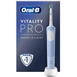Oral-B električna četkica VITALITY PRO VAPOR BLUE + gratis Oral-B pasta za zube