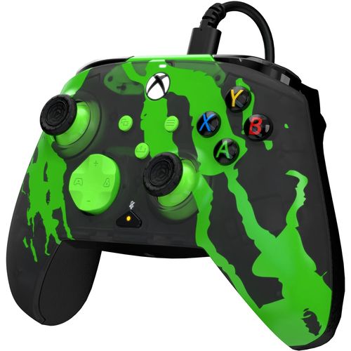 PDP XBOX WIRED CONTROLLER REMATCH - JOLT GREEN GLOW IN THE DARK slika 4