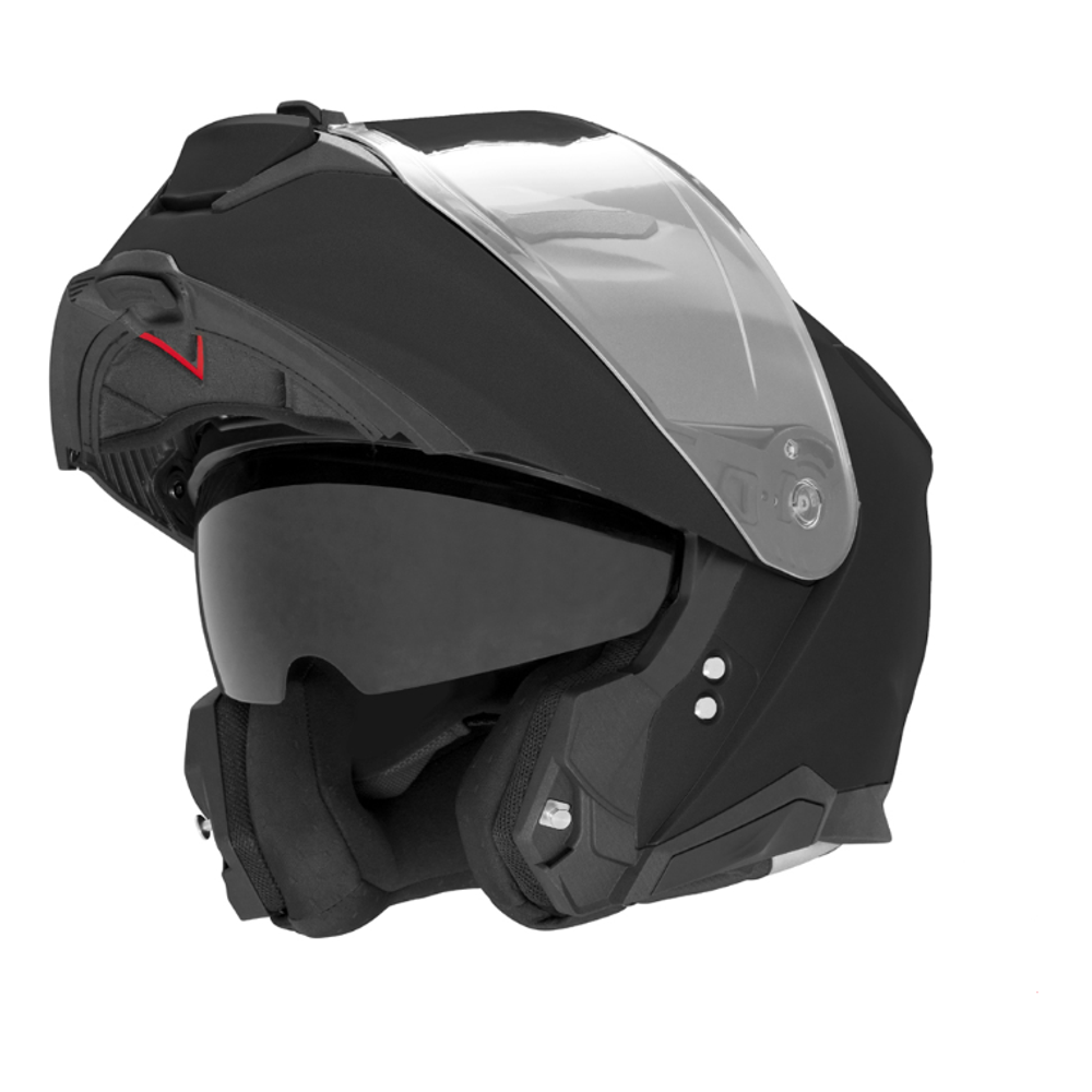 Modularna - flip up kaciga za motor XXL vel. NOX Y937 N967 - Mat Crna slika 2