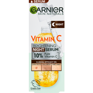 Garnier Skin Naturals Vitamin C noćni serum za lice za blistavu kožu 30ml