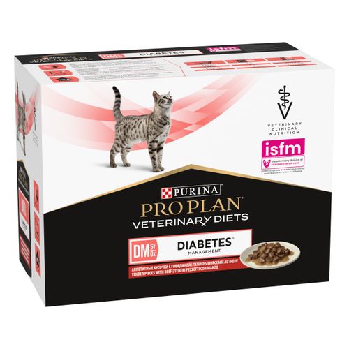 PRO PLAN VETERINARY DIETS Diabetes Management, za regulaciju opskrbe glukozom, 4x(10x85g) slika 1