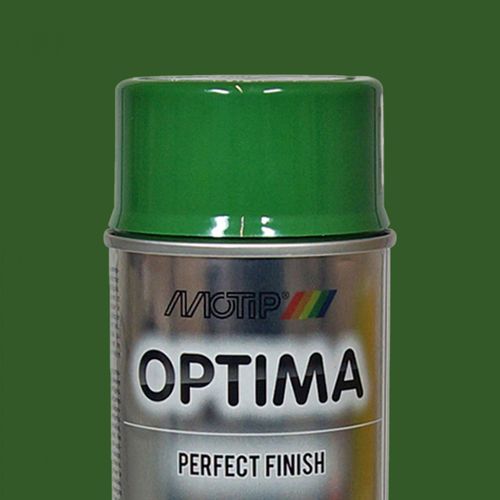 MOTIP Optima Akrilna boja u spreju RAL6002 list zelena 400 mL slika 1