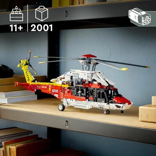 Set za Igru Vozila Lego Technic 42145 Airbus H175 Rescue Helicopter 2001 Dijelovi slika 8