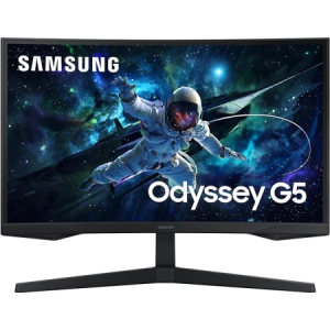 SAMSUNG 27" Odyssey LS27CG552EUXEN G55C 165Hz Gaming Curved Display