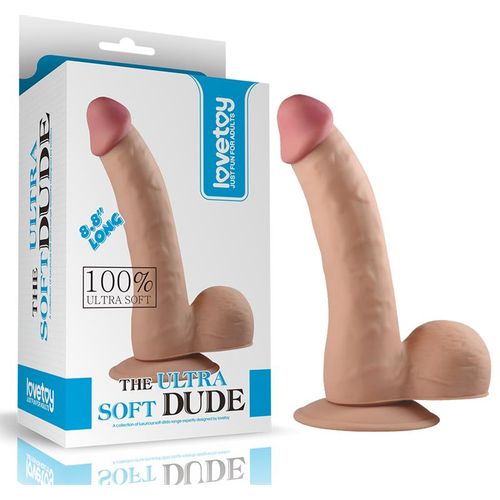 Lovetoy Ultra Soft Dude dildo 8,8" 22,3cm x 4,5cm slika 8