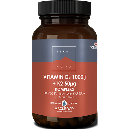 Terranova vitamin D3 1000Iu Sa K2 50Ug     slika 1