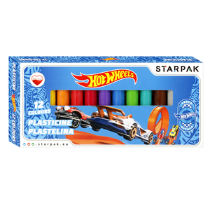STARPAK 337501 Plastelin Hot Wheels 12kom