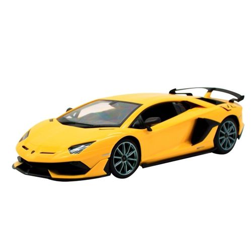 Licencirani auto na daljinsko upravljanje Lamborghini Aventador Rastar 1:14 - žuti slika 2