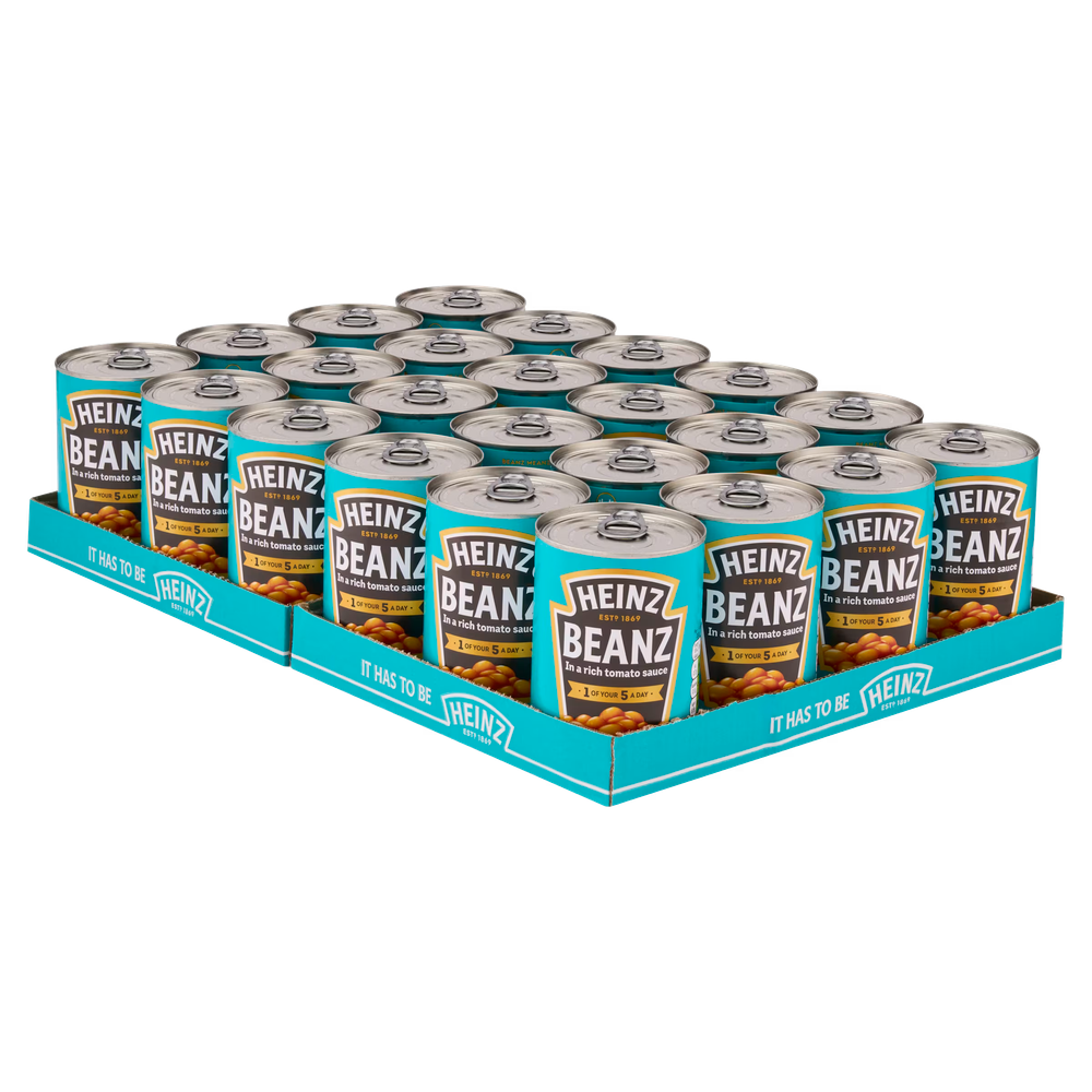 Heinz zapečeni grah u umaku od rajčice, 24 x 415 g XXL slika 1