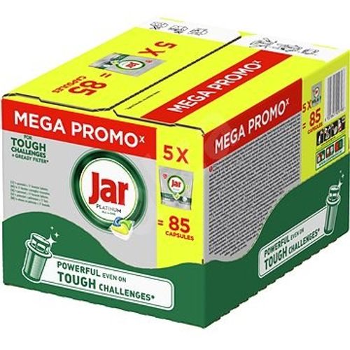 Jar Tablete za pranje posuđa Platinum Lemon 5X17 Megabox slika 1