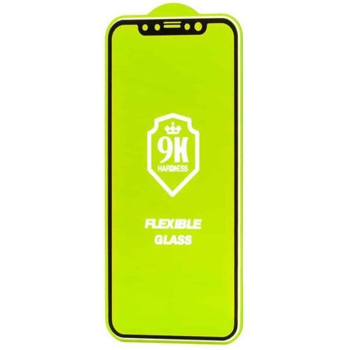 Kaljeno staklo Full Cover Flexi Nano Hibridni zaštitnik zaslona s okvirom za iPhone 12 Pro Max slika 2