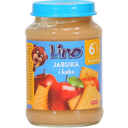 Lino kašica jabuka keks 190g slika 1