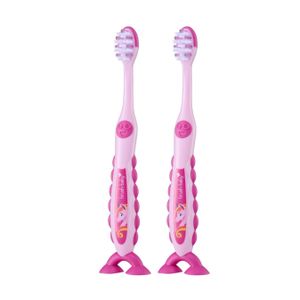 Brush-Baby Dječija četkica za zube FlossBrush 3-6 godina - Unicorn, 2kom