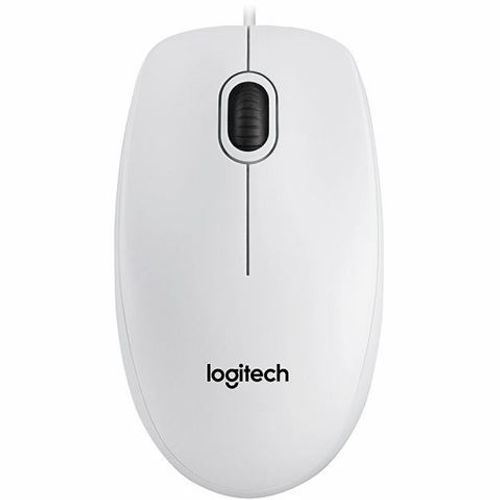 Logitech B100 Žičani Optički Miš - Bijeli slika 1