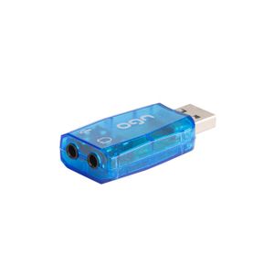 Natec UKD-1085 UGO, USB Sound Card 5.1Ch, 44.1 kHz, 16-bit