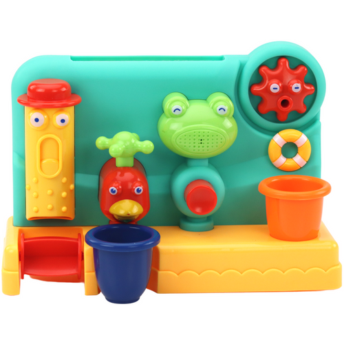 Dječja igračka za kupanje - Fontana, mlin, žaba, slavina slika 2