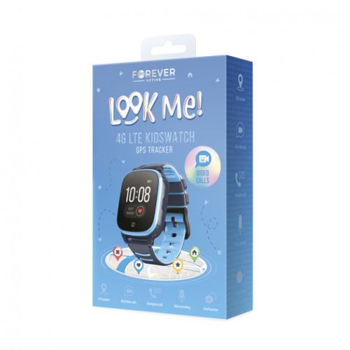 Forever dečiji sat GPS WiFi 4G Kids KW-500 BLUE slika 3