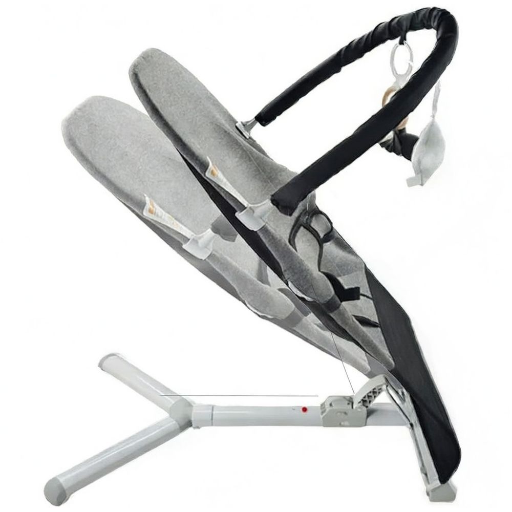 Kalei Ležaljka Fold And Go Bouncer, Black slika 6