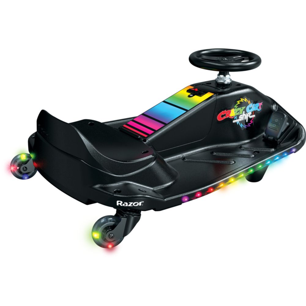 Razor Električno karting vozilo Kids Crazy Shift Lightshow Black slika 2