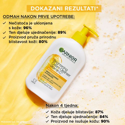 Garnier Vitamin c gel za čišćenje kremaste teksture 250ml​ ​ ​ ​ slika 3