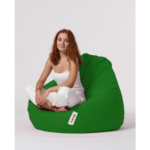 Atelier Del Sofa Premium XXL - Green v2 Green Garden Bean Bag slika 7