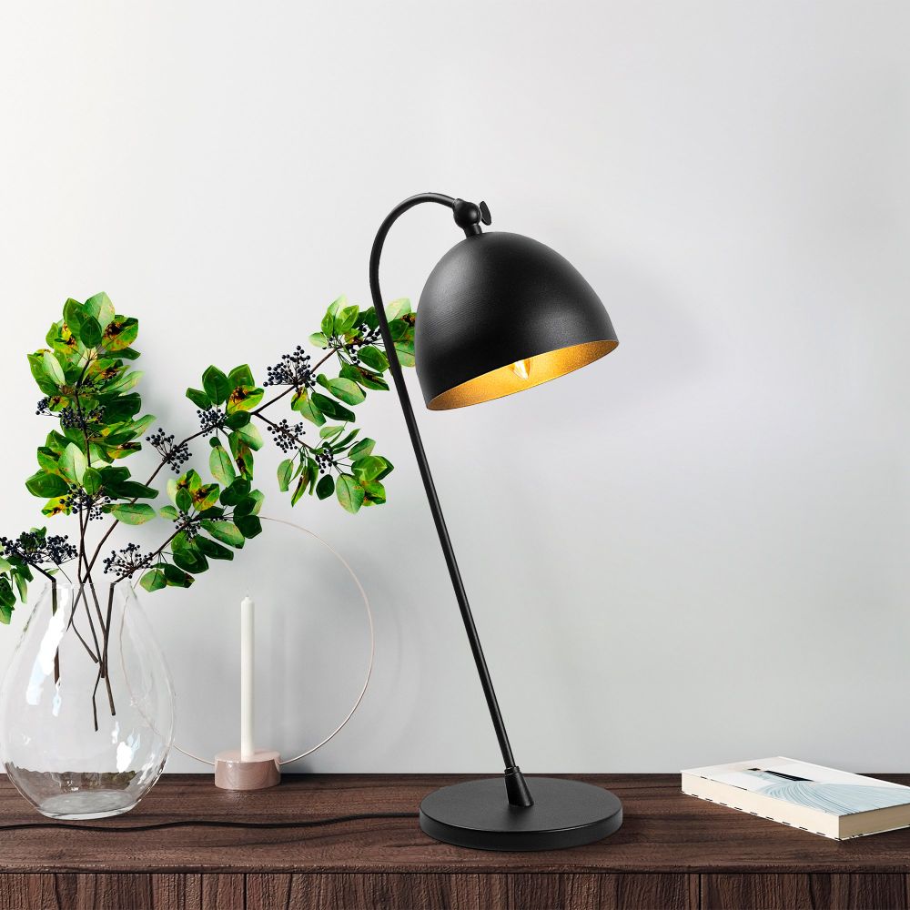 Acuka - 12292 Crna i Zlatna Stolna Lampa slika 2