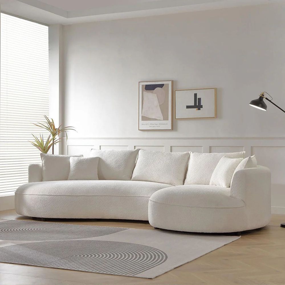 Ugaona Sofa Venedik Desna - bijela slika 2