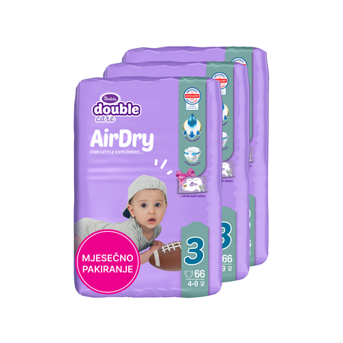 Violeta Pelene DC AIR DRY XXL 3pack, mjesečno pakiranje slika 1