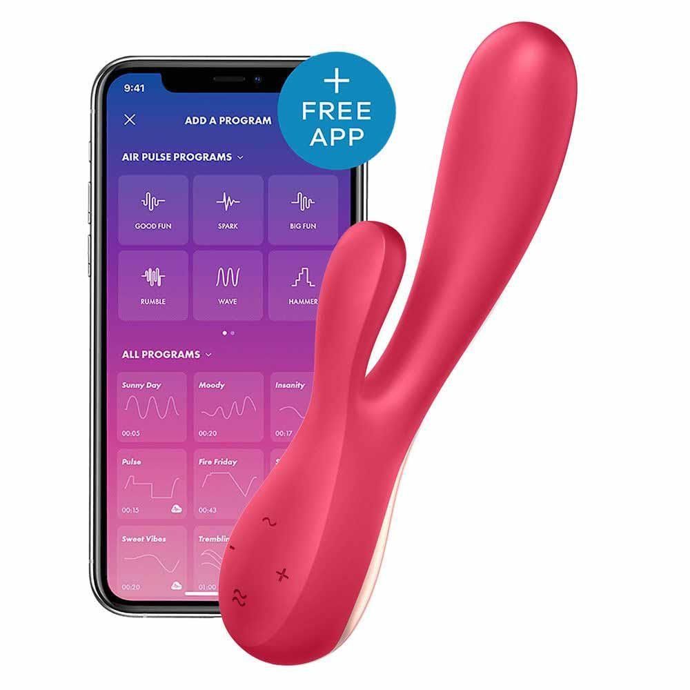 Satisfyer Mono Flex Vibrator kontroliran aplikacijom slika 2