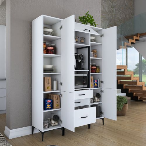 JE145 - 3115 White Multi Purpose Cabinet slika 7