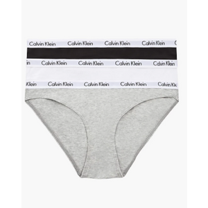 Calvin Klein 3 Pack Bikini Briefs - Carousel 000QD3588E999
