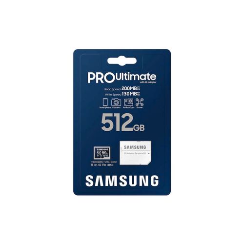 SAMSUNG Memorijska kartica PRO Ultimate MicroSDXC Card512GB U3 MB-MY512SA slika 3