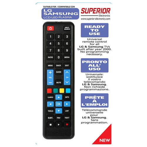 Superior Daljinski upravljač za LG / Samsung tv prijemnike - RC LG / SAMSUNG TV slika 2