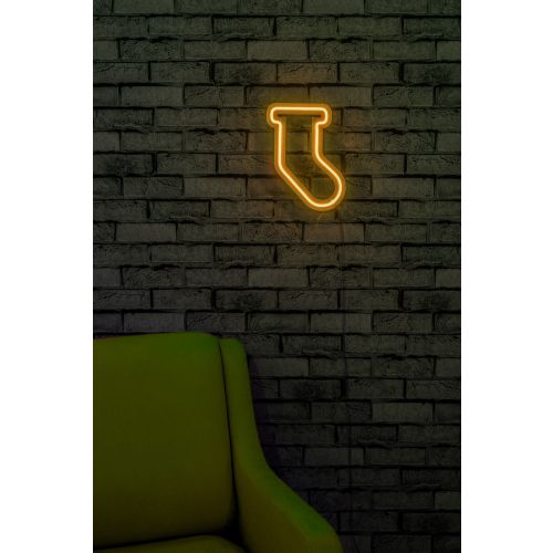 Wallity Ukrasna plastična LED rasvjeta, Socks - Yellow slika 13