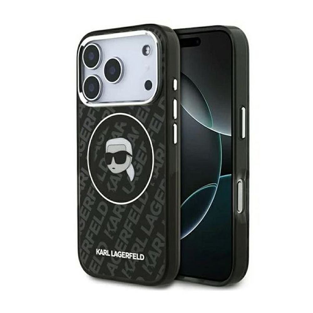 TPU Karl Lagerfeld maska za iPhone 17 Pro KLHMP17LHMKBKHOK slika 1
