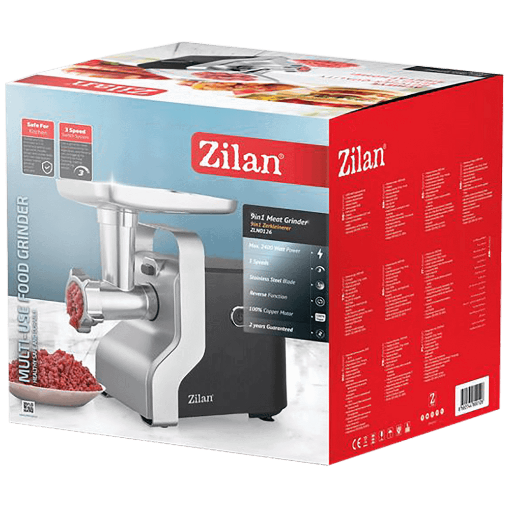 Zilan Mašina za mljevenje mesa, 9in1, 2100 W - ZLN0126 slika 2