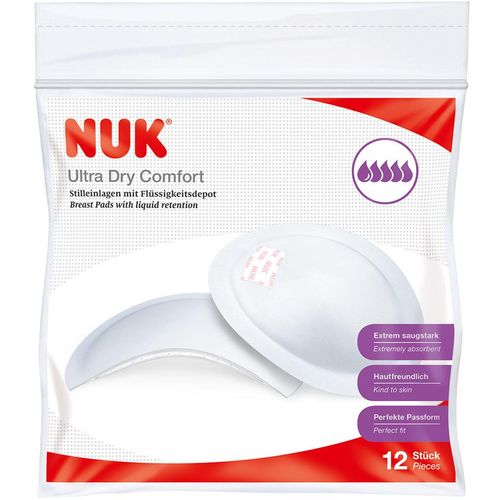 NUK jastučići za dojenje ultra dry comfort - 12 kom slika 1