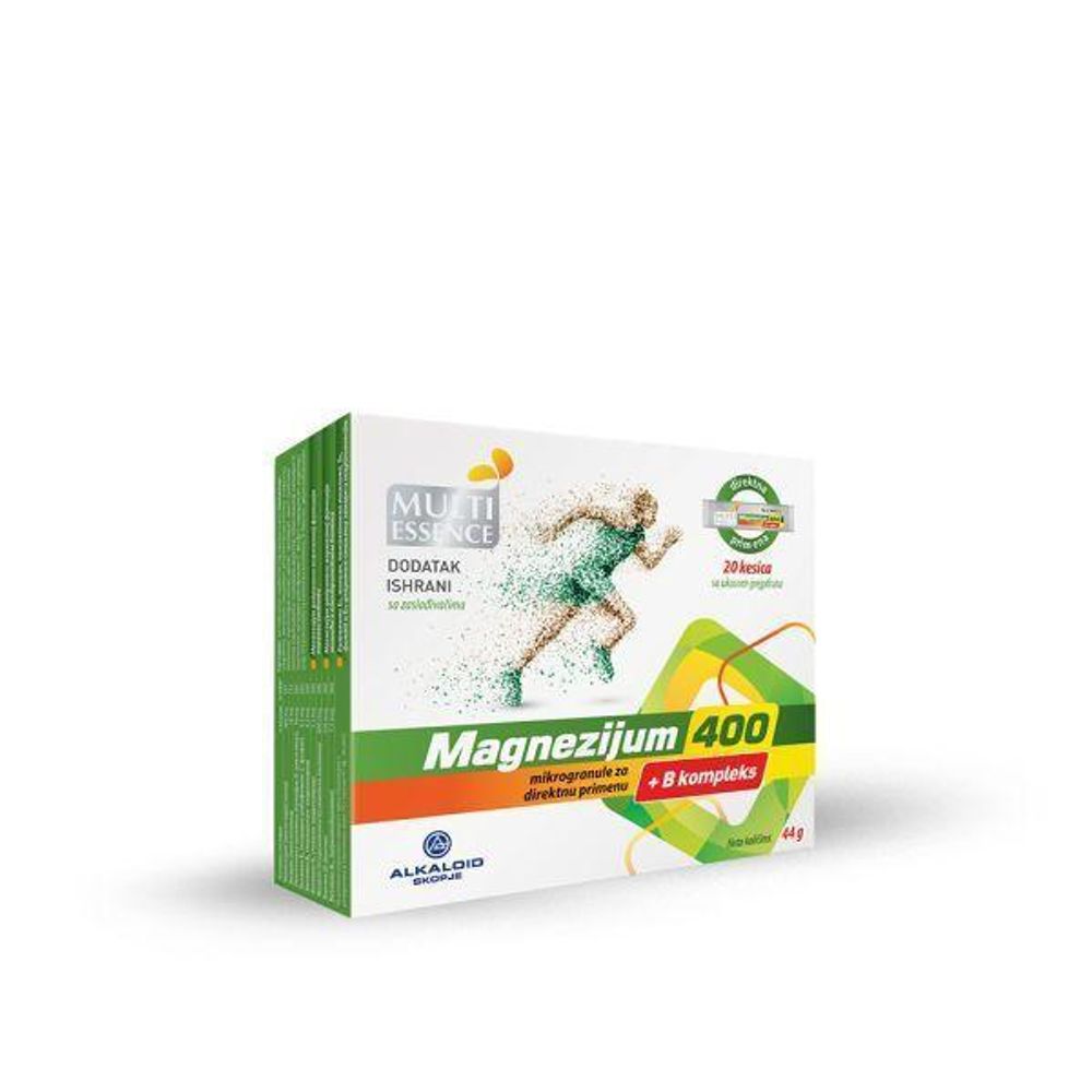 MAGNEZIJUM 400+B KOMPLEKS A 20 KESETA slika 1