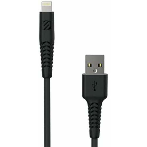 SCOSCHE, Strikeline heavy-duty kabel USB-A na lightning, 1.2m, sivi slika 1