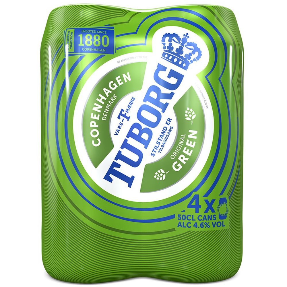 Tuborg pivo 4x500ml slika 1
