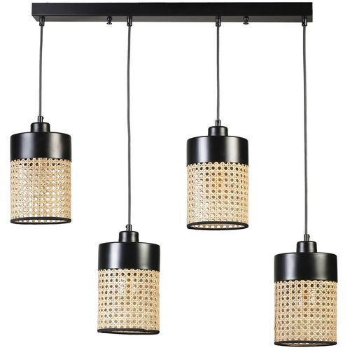 Zeus 8705-6 Rattan
Black Chandelier slika 1