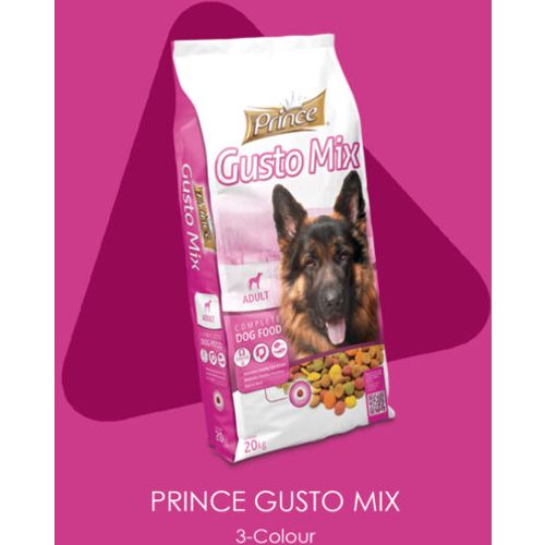 Prince GUSTO MIX hrana za pse piletina, govedina, povrće 20kg slika 2