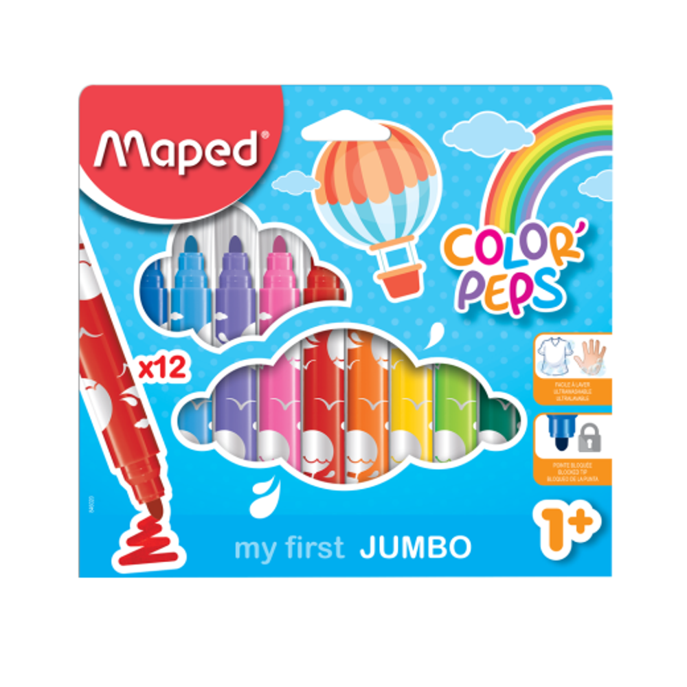 Maped Flomaster 12/1 Color Peps Jumbo  slika 2