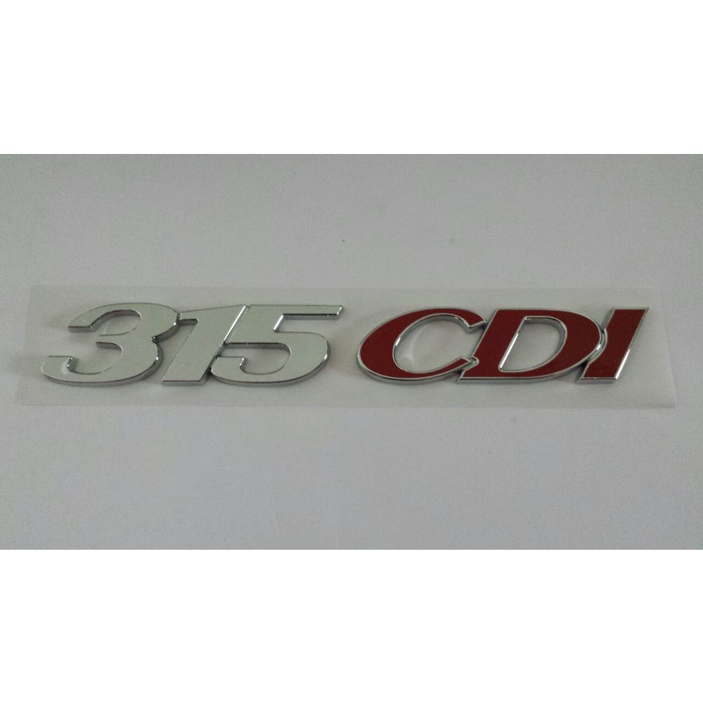 Plastični natpis 315 CDI - Crveni slika 1